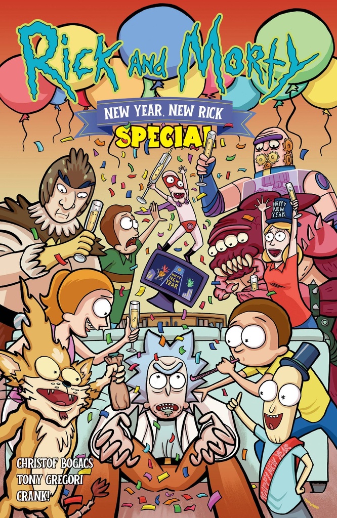 Rick and Morty: New Year, New Rick Special #1 (Cover A Tony Gregori)