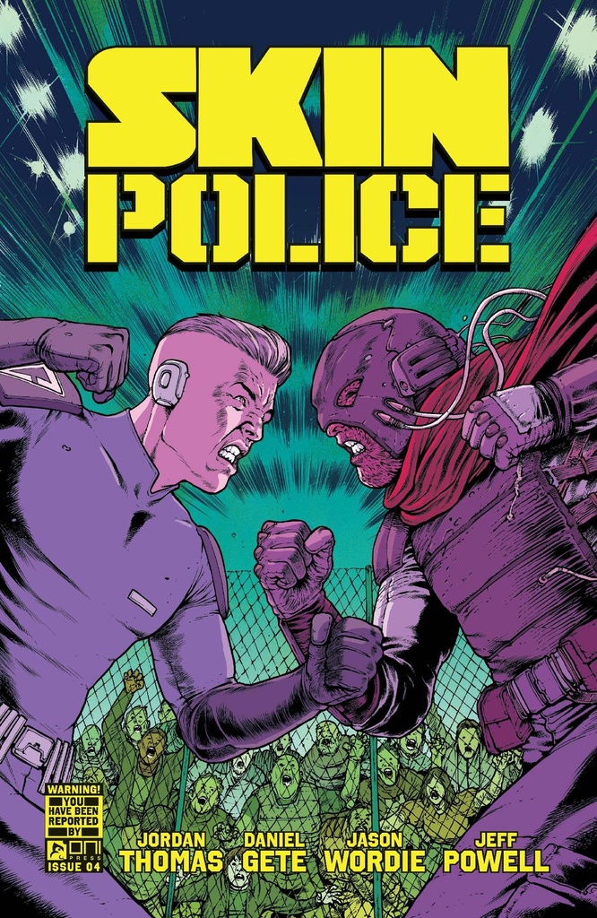 Skin Police #4 of 4 (Cover A Daniel Gete & Jason Wordie)