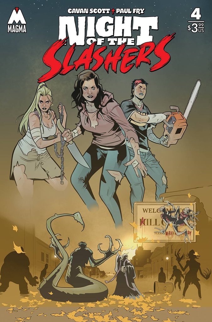 Night of the Slashers #4 (Cover A Paul Fry)