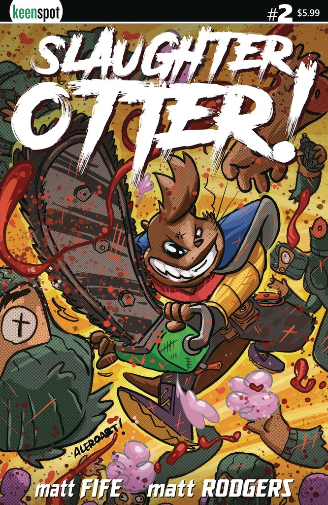 Slaughter Otter #2 (Cover C Alejandro Rosado)