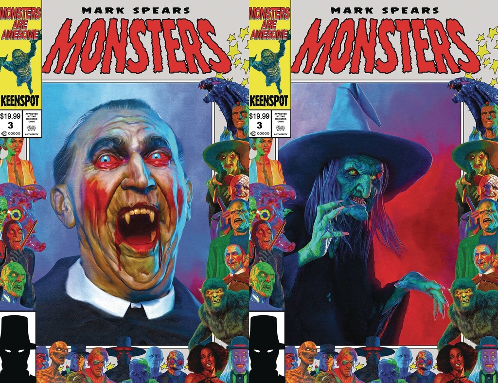 Mark Spears Monsters #3 (Cover F Holofoil Flip Variant)