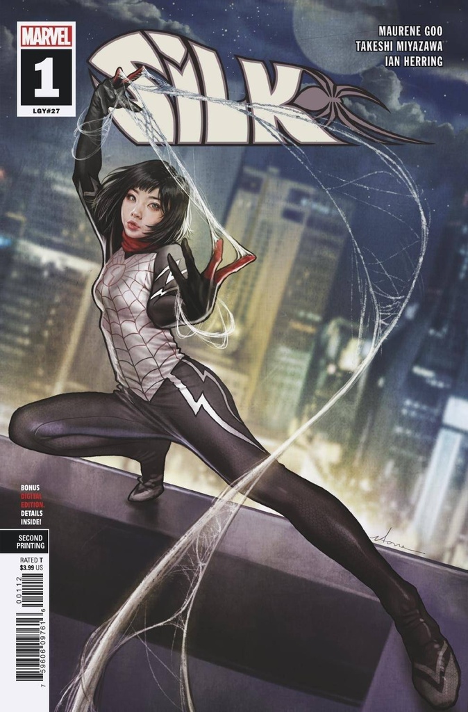 Silk #1 of 5 (2nd Printing Stonehouse Variant)