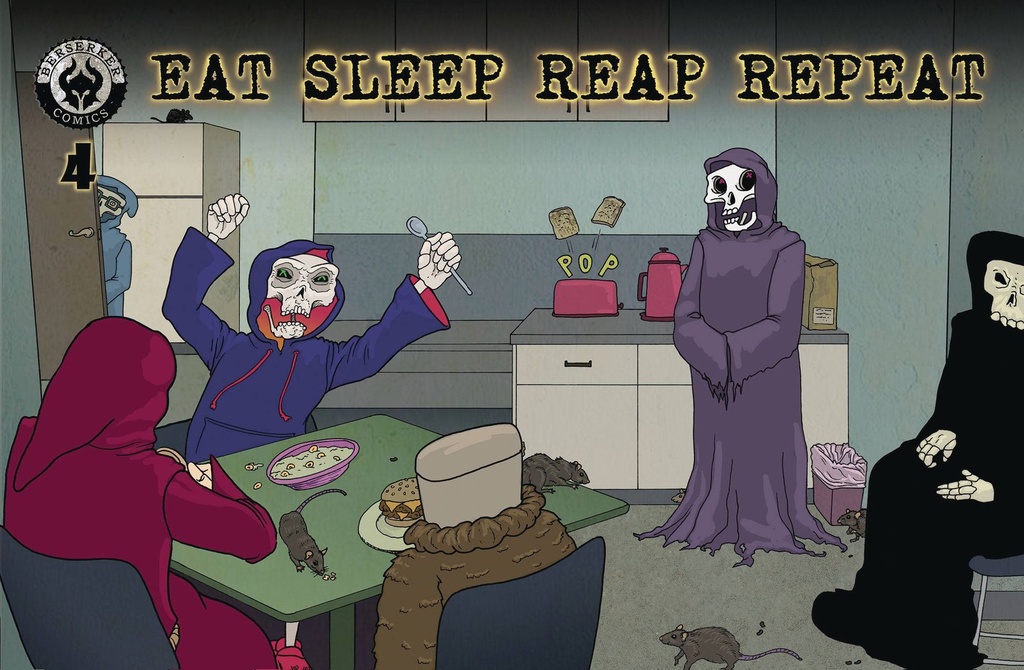 Eat Sleep Reap Repeat #4 (Cover A Andy Brown)