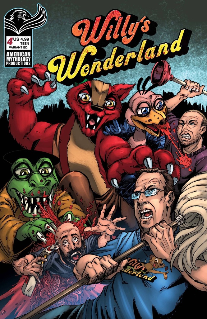 Willy's Wonderland Prequel #4 (Cover B Puis Calzada)