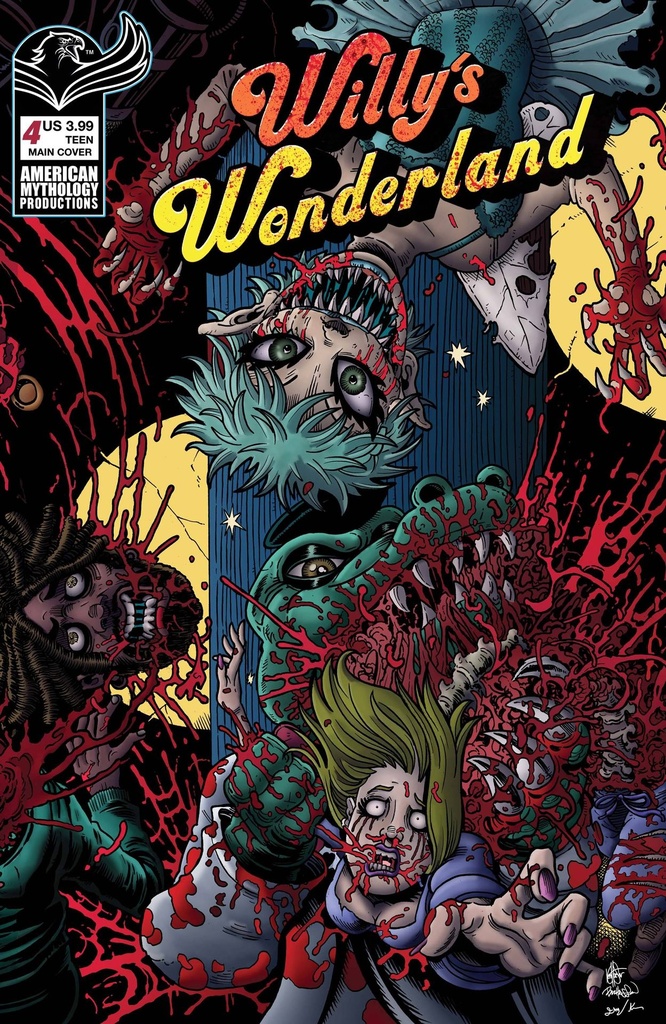 Willy's Wonderland Prequel #4 (Cover A Buz Hasson & Ken Haeser)