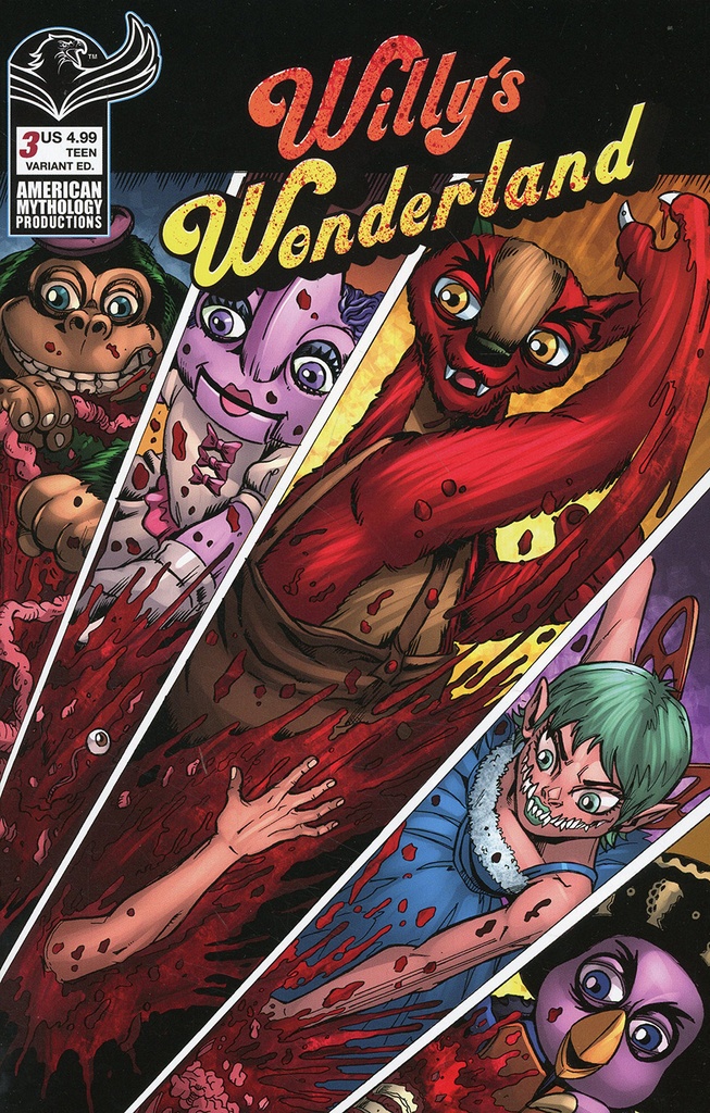 Willy's Wonderland Prequel #3 (Cover B Puis Calzada)