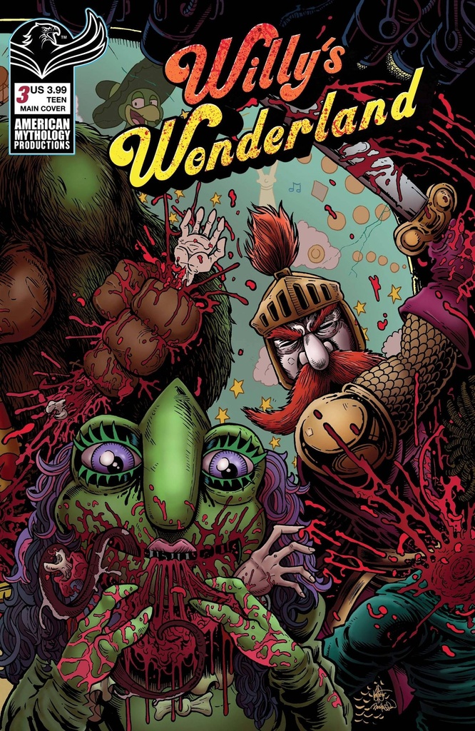 Willy's Wonderland Prequel #3 (Cover A Buz Hasson & Ken Haeser)