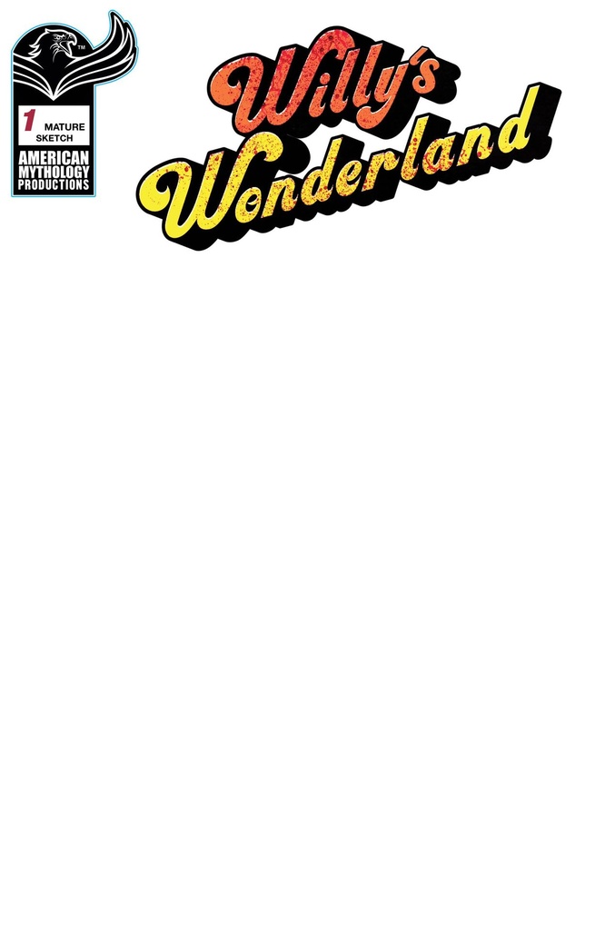 Willy's Wonderland Prequel #1 (Cover E Blank Sketch Variant)