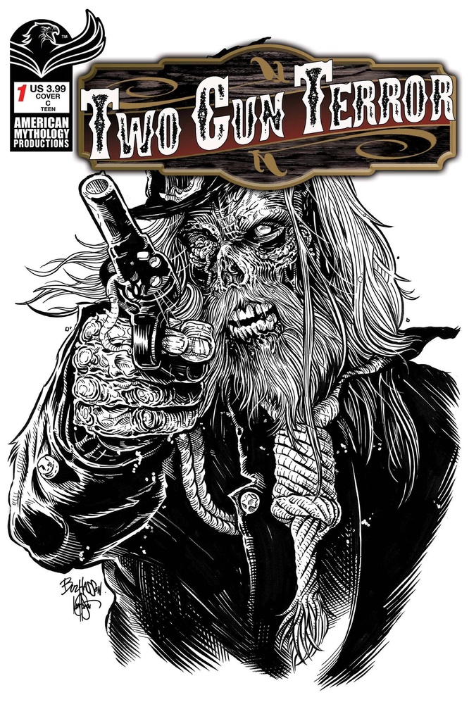 Two Gun Terror #1 (Cover C Buz Hasson Dead Sheriff Variant)