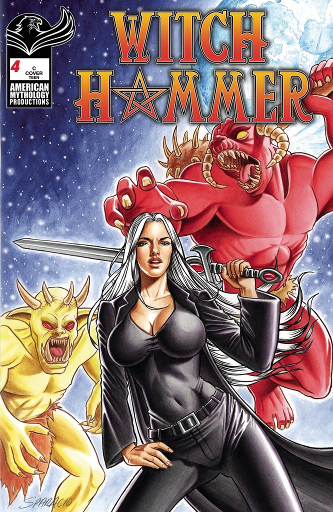 Witch Hammer #4 (Cover C Design Art Variant)