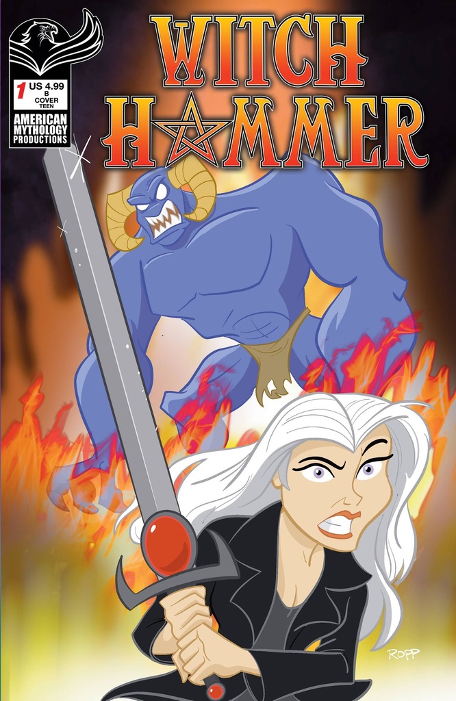 Witch Hammer #1 (Cover B Adrian Ropp Animated Variant)