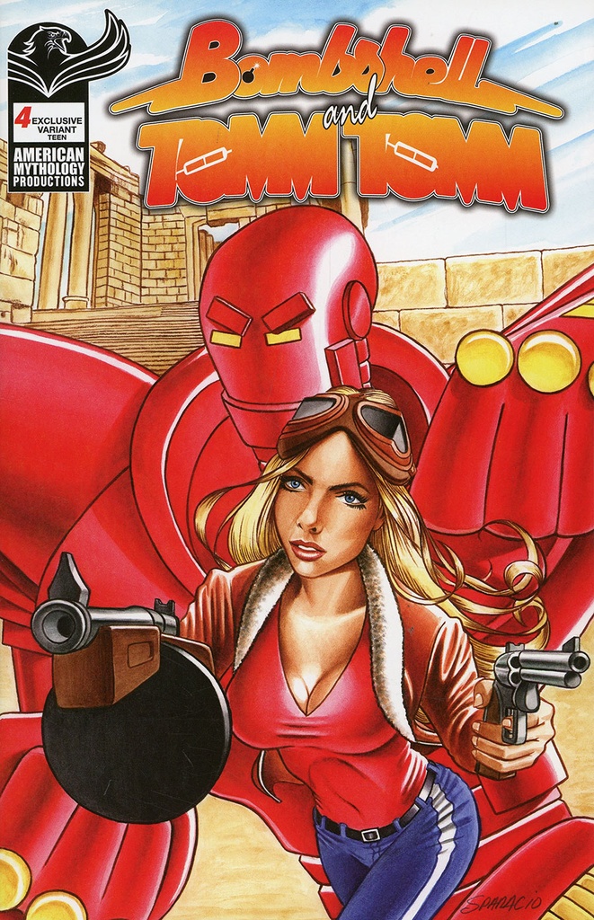 Bombshell and TommTomm #4 (Cover C Mark Sparacio)