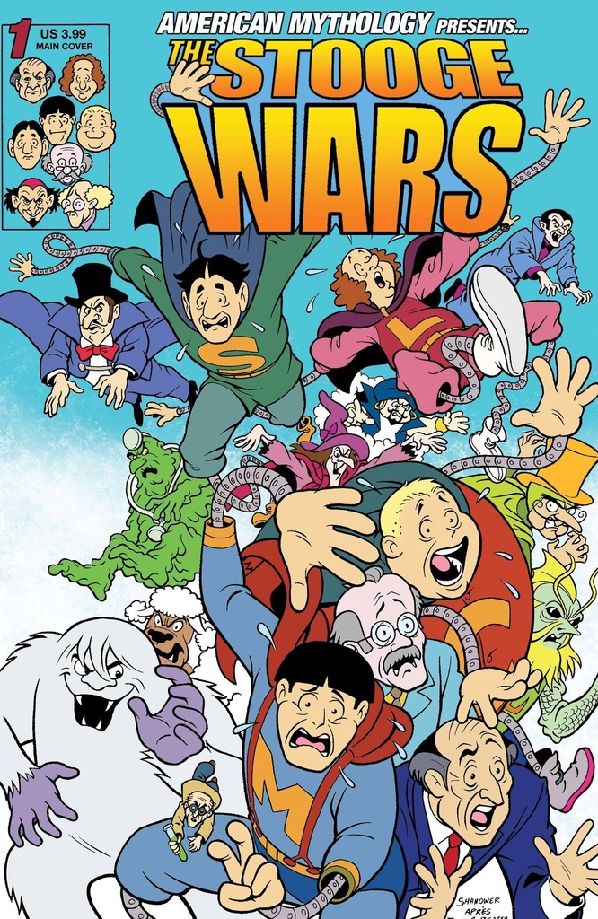 Robonic Stooges: Stooge Wars #1 (Cover A Eric Shanower Parody)