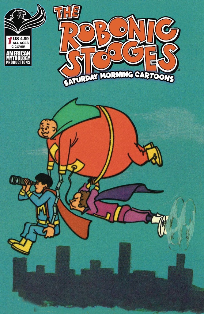 Robonic Stooges Saturday Morning Cartoons #1 (Cover C Cartoon Photo Variant)