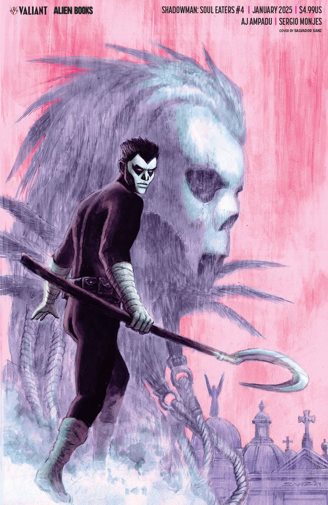 Shadowman: Soul Eaters #4 of 4 (Cover C Salvador Sanz Virgin Variant)