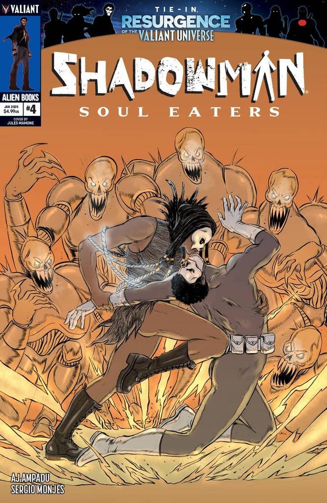 Shadowman: Soul Eaters #4 of 4 (Cover B Jules Mamone)