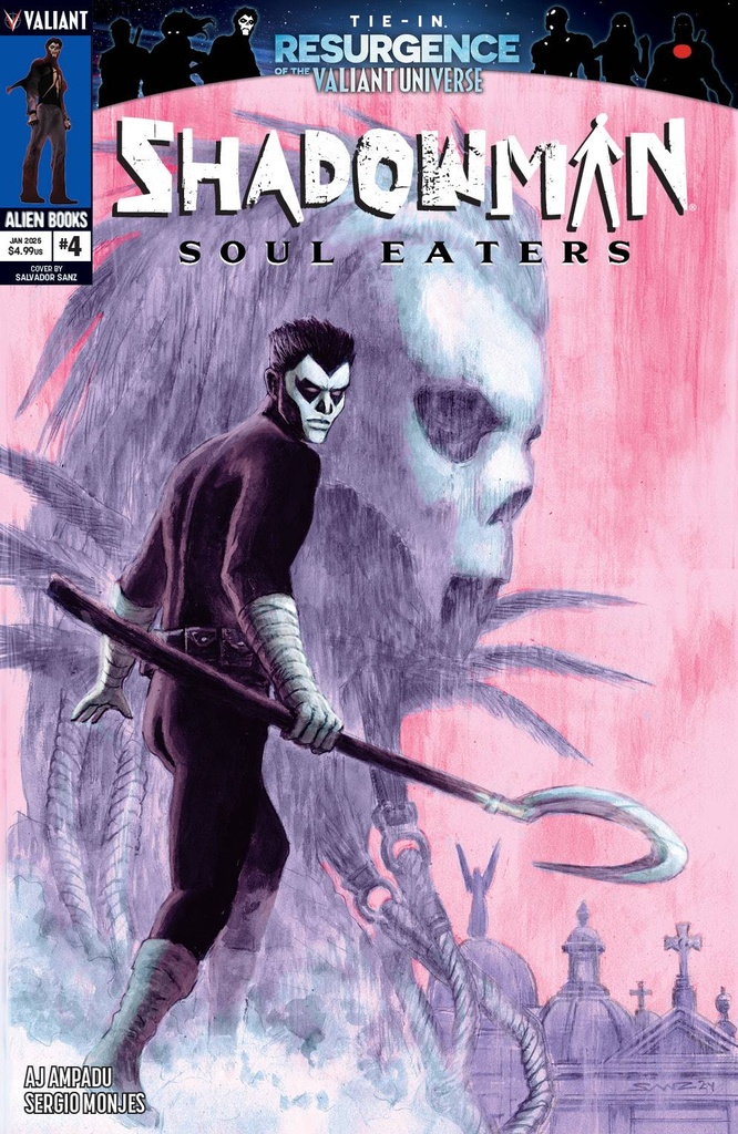 Shadowman: Soul Eaters #4 of 4 (Cover A Salvador Sanz)