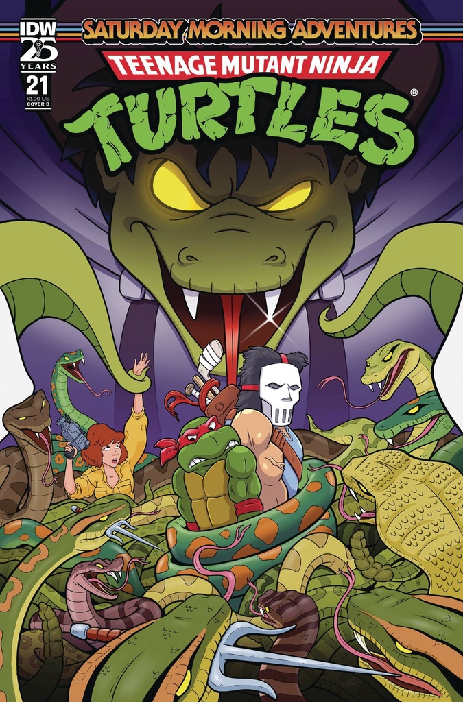 TMNT: Saturday Morning Adventures Continued #21 (Cover B Brendan Pearce)