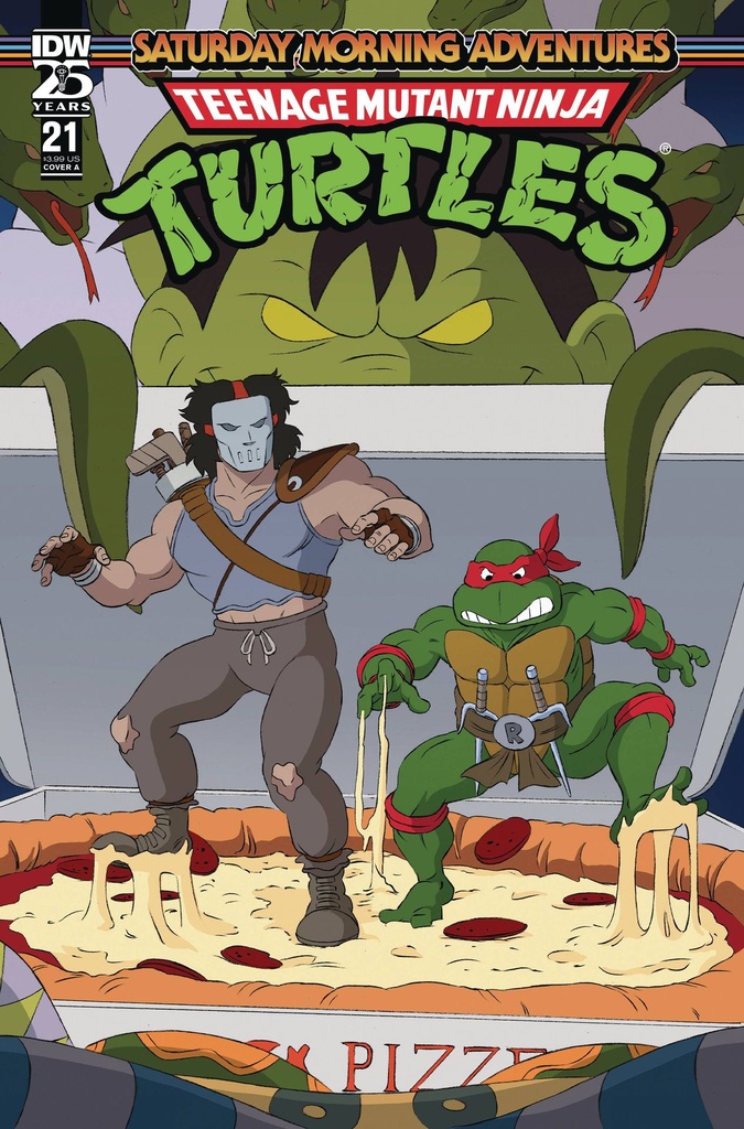 TMNT: Saturday Morning Adventures Continued #21 (Cover A Dan Schoening)