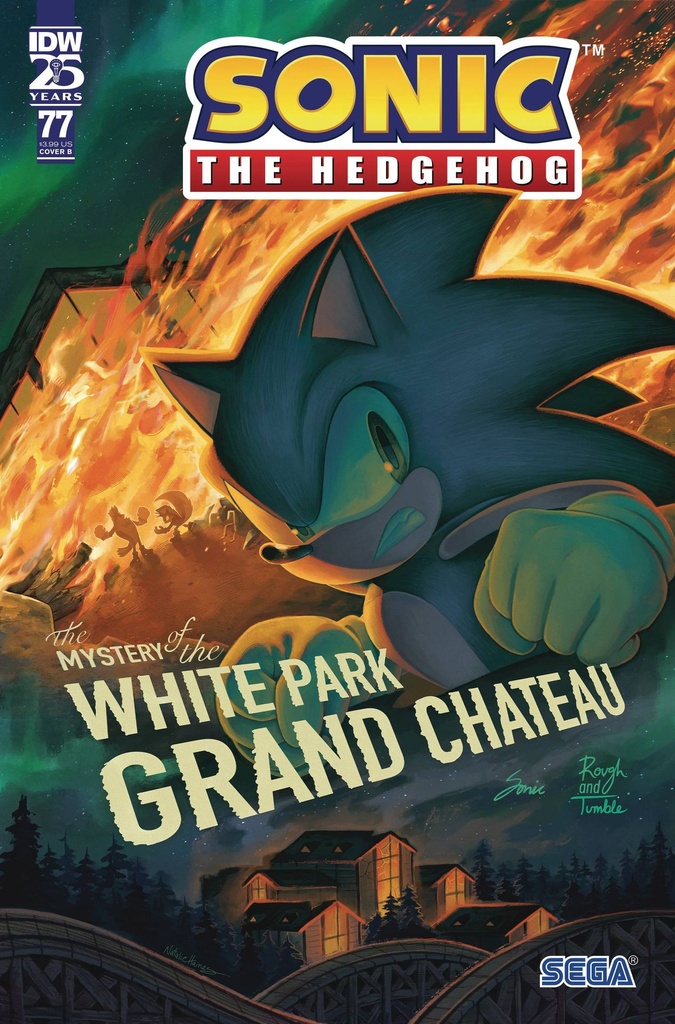 Sonic The Hedgehog #77 (Cover B Natalie Haines)