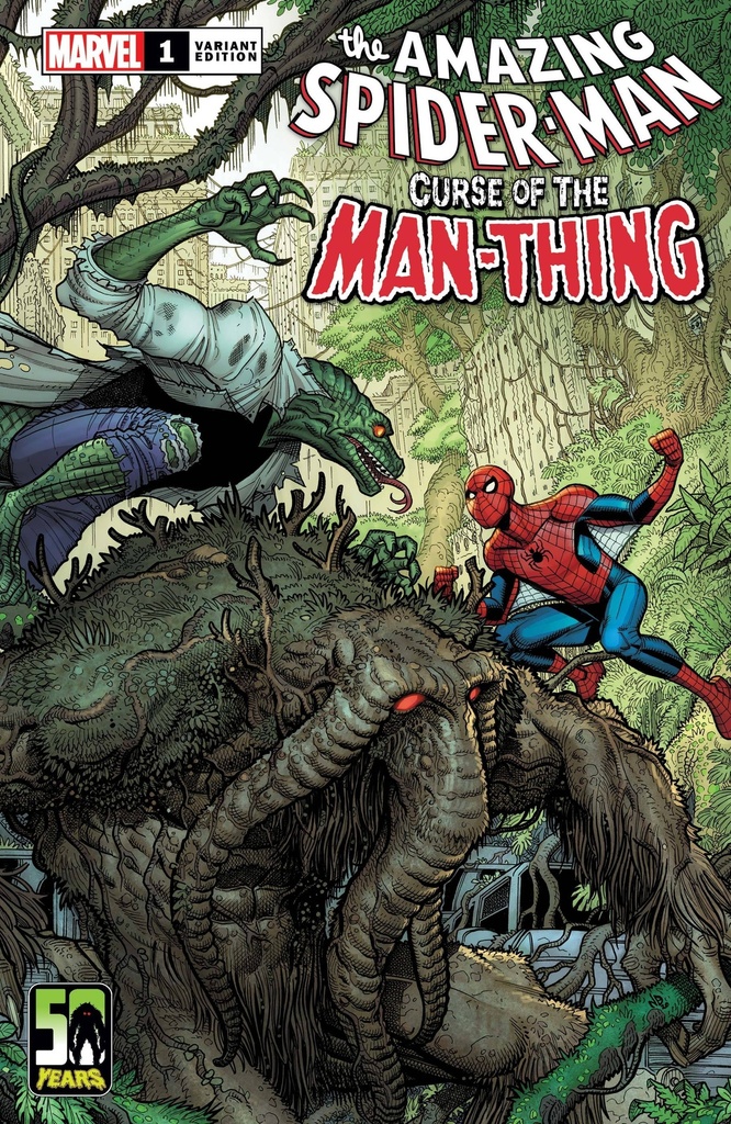 Amazing Spider-Man: Curse of the Man-Thing #1 (Nick Bradshaw Variant)