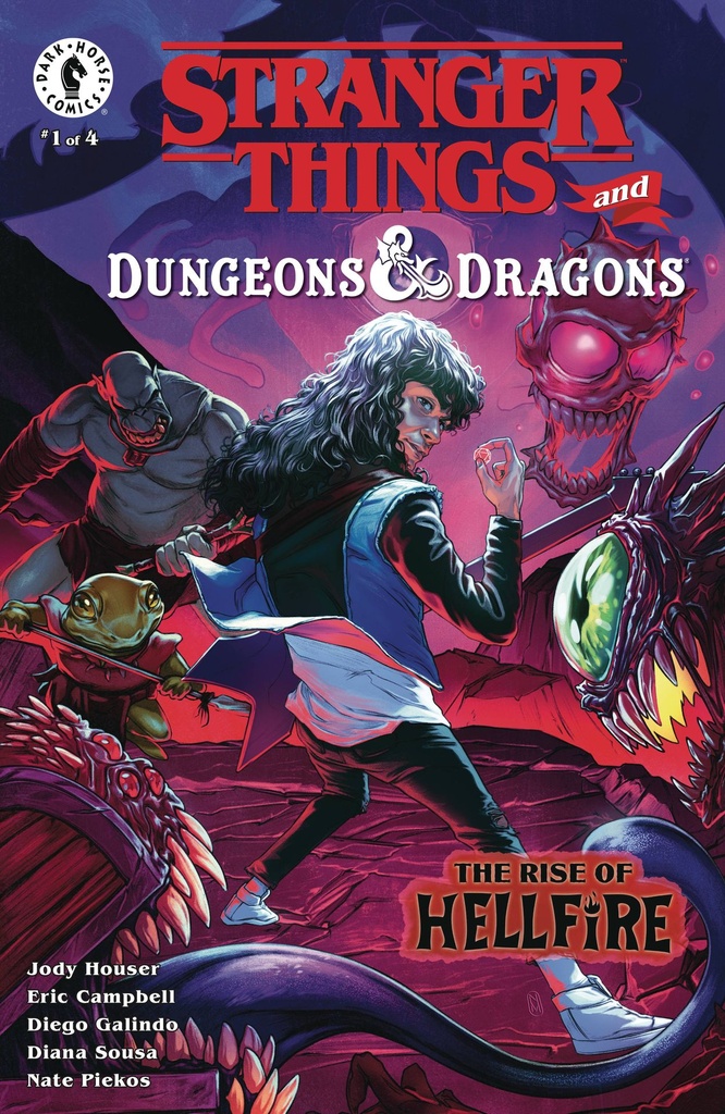 Stranger Things and Dungeons & Dragons: The Rise of Hellfire #1 (Cover E Nimit Malavia)