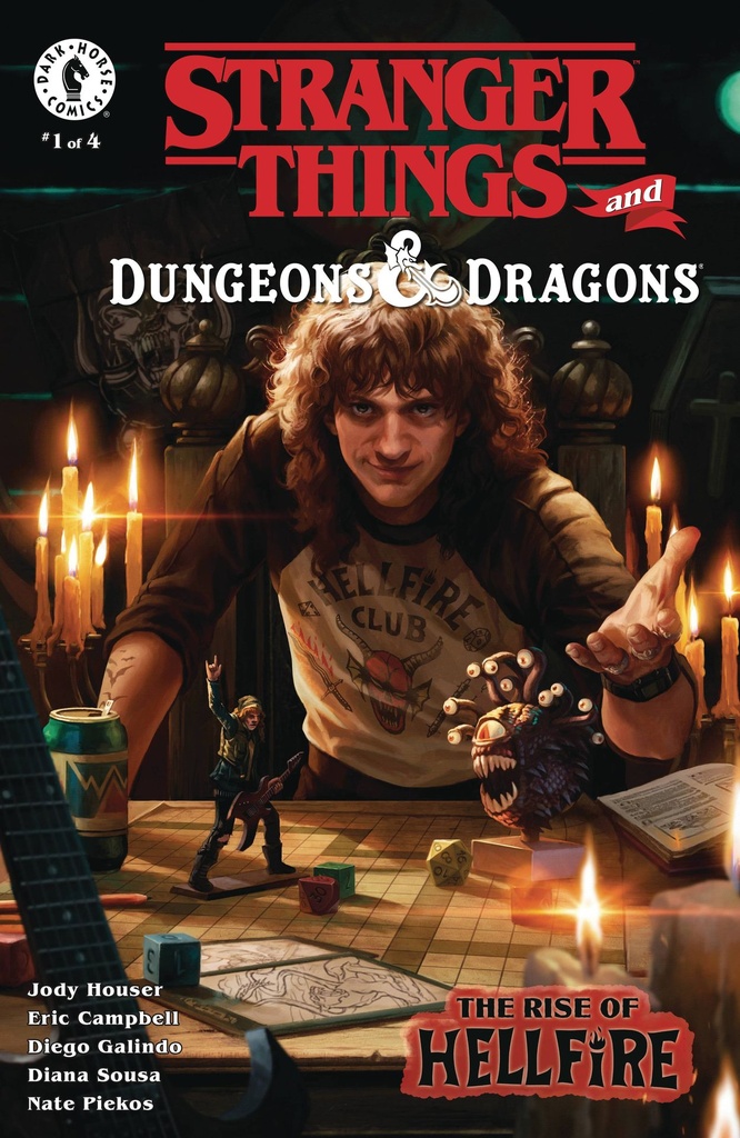 Stranger Things and Dungeons & Dragons: The Rise of Hellfire #1 (Cover A Magali Villanueve)