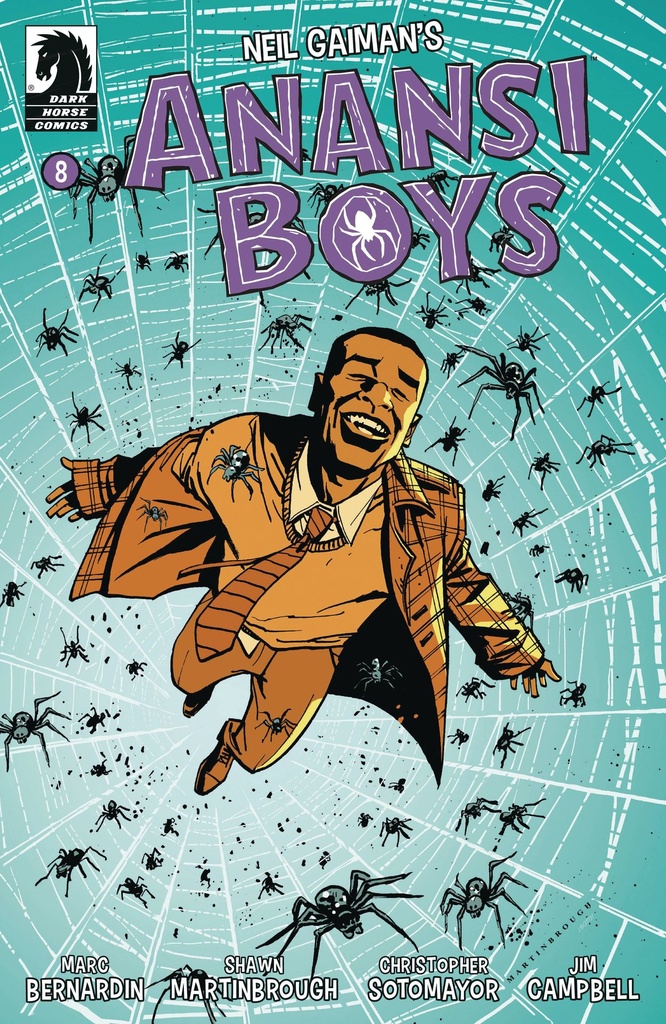 Neil Gaiman's Anansi Boys #8 (Cover B Shawn Martinbrough)