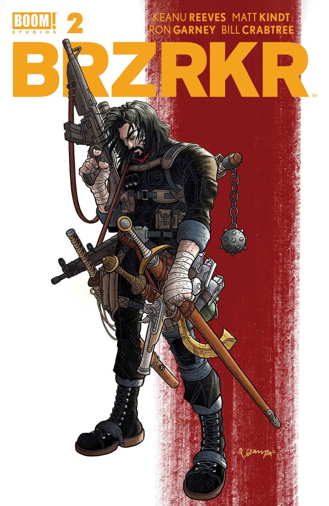 BRZRKR (Berzerker) #2 of 12 (Rafael Grampa Foil Variant)