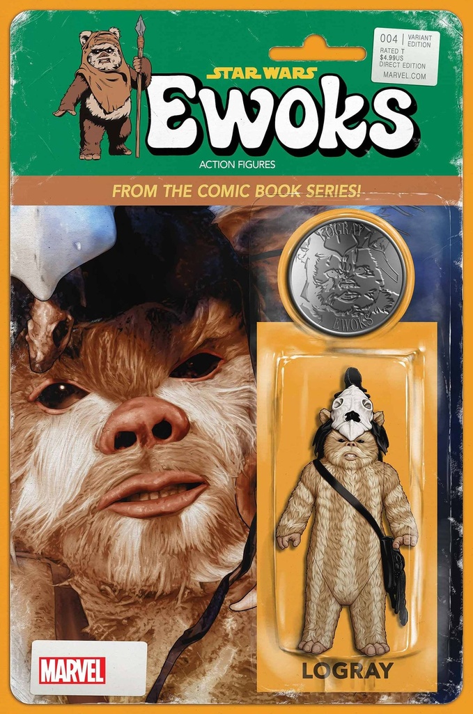 Star Wars: Ewoks #4 of 4 (John Tyler Christopher Action Figure Variant)