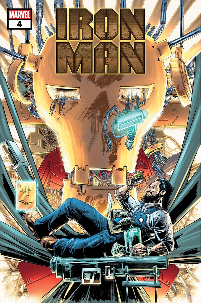 Iron Man #4 (Whilce Portacio Variant)