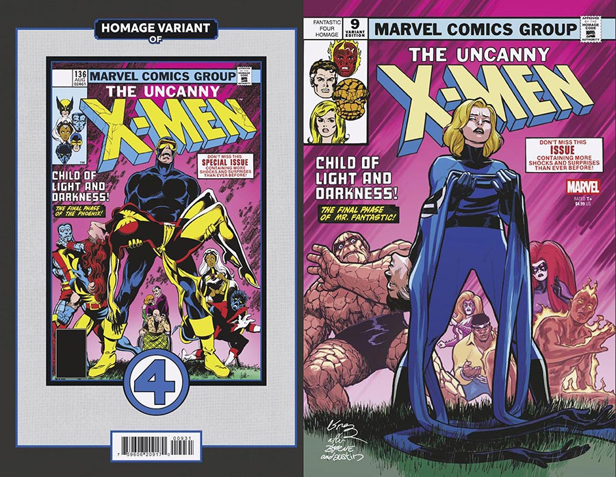 Uncanny X-Men #9 (David Lopez Fantastic Four Homage Variant)