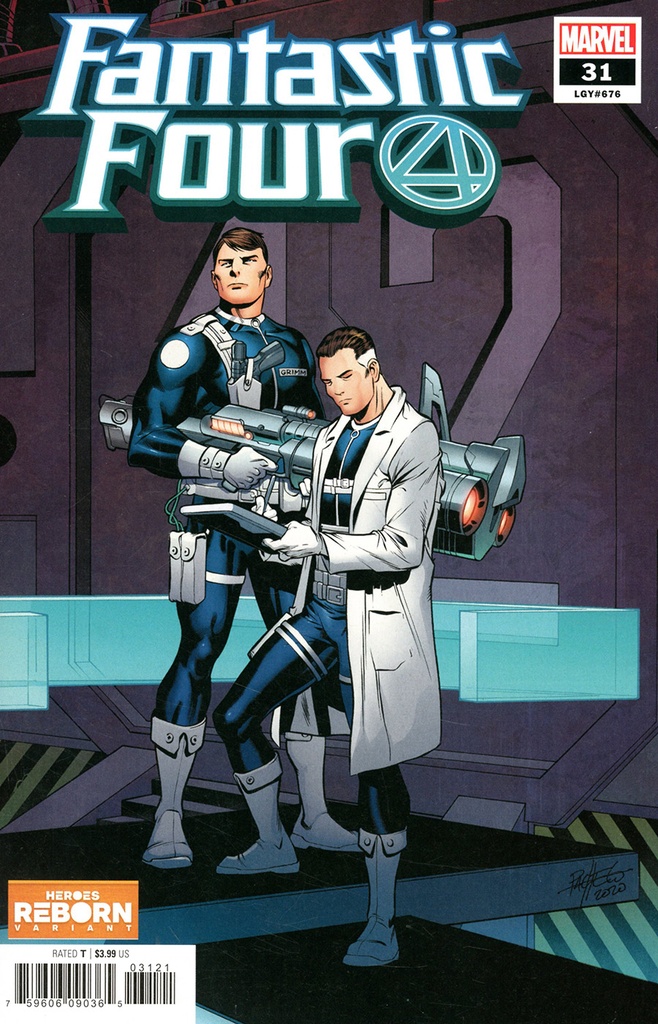 Fantastic Four #31 (Carlos Pacheco Heroes Reborn Variant)