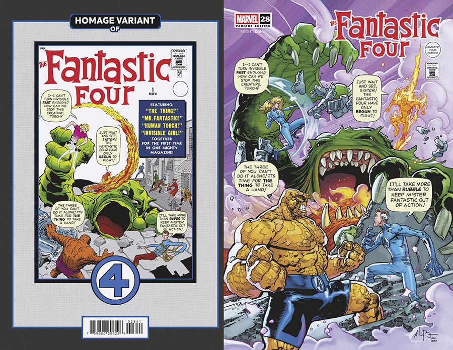 Fantastic Four #28 (Andrei Bressan Fantastic Four Homage Variant)