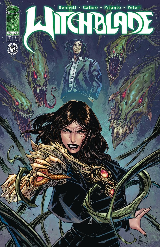 Witchblade #7 (Cover B Giuseppe Cafaro & Arif Prianto)