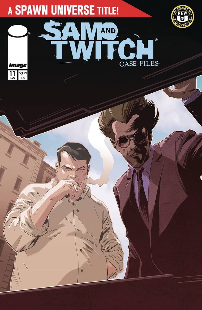 Sam and Twitch: Case Files #11 (Cover B Marco Failla)