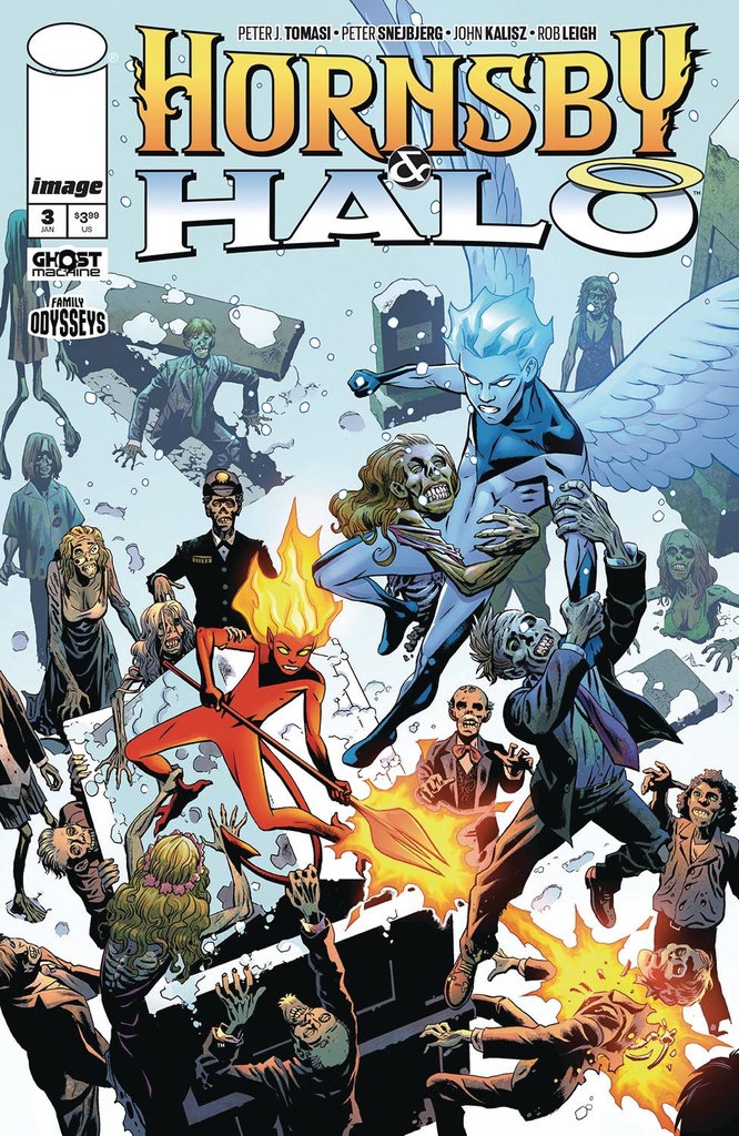 Hornsby & Halo #3 (Cover A Peter Snejbjerg & John Kalisz)