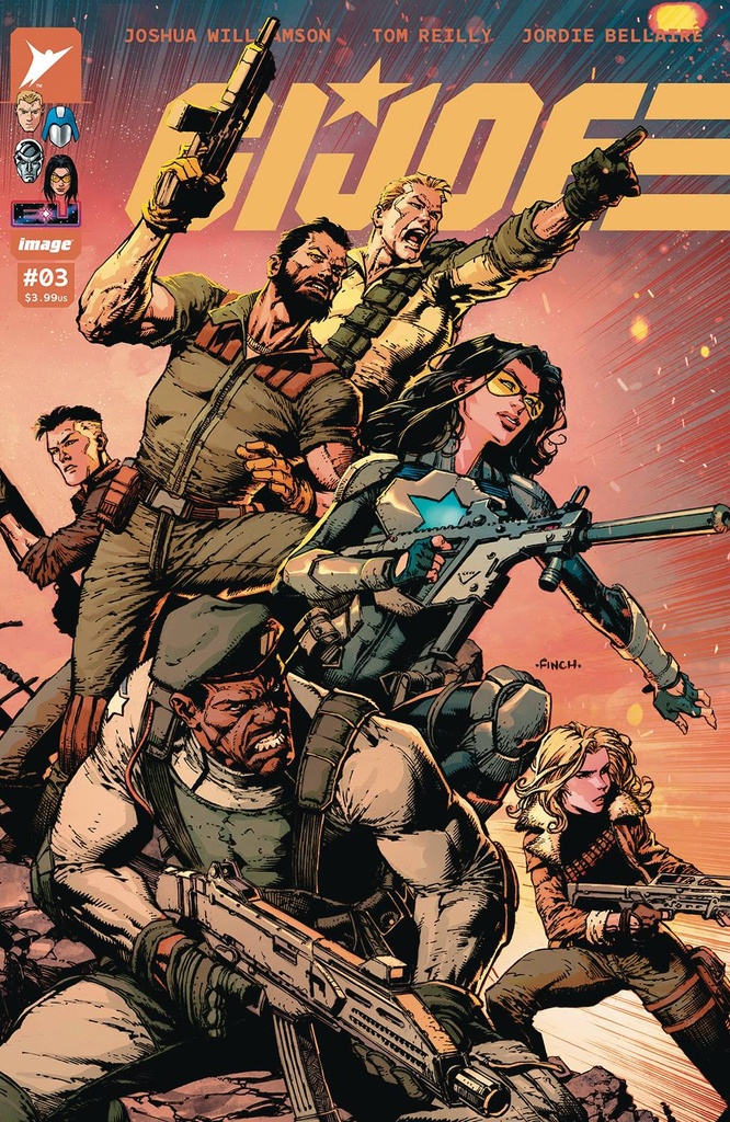 GI Joe #3 (Cover B David Finch & Adriano Lucas)