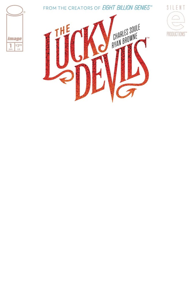 The Lucky Devils #1 of 9 (Cover C Blank Sketch Variant)