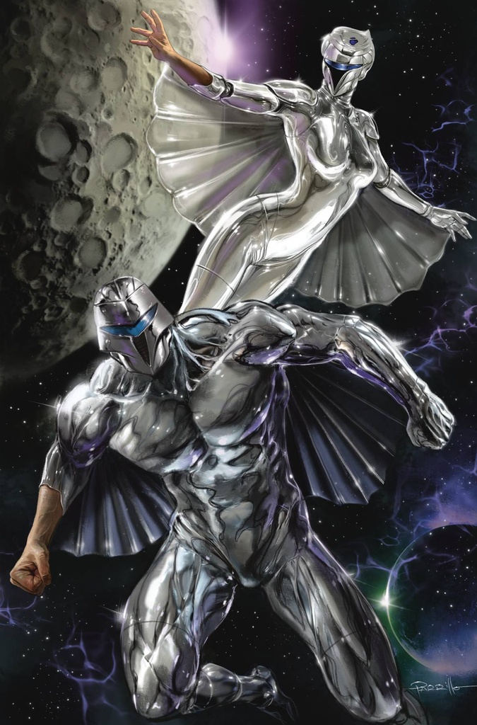 SilverHawks #1 (Cover Q Lucio Parrillo Limited Virgin Variant)