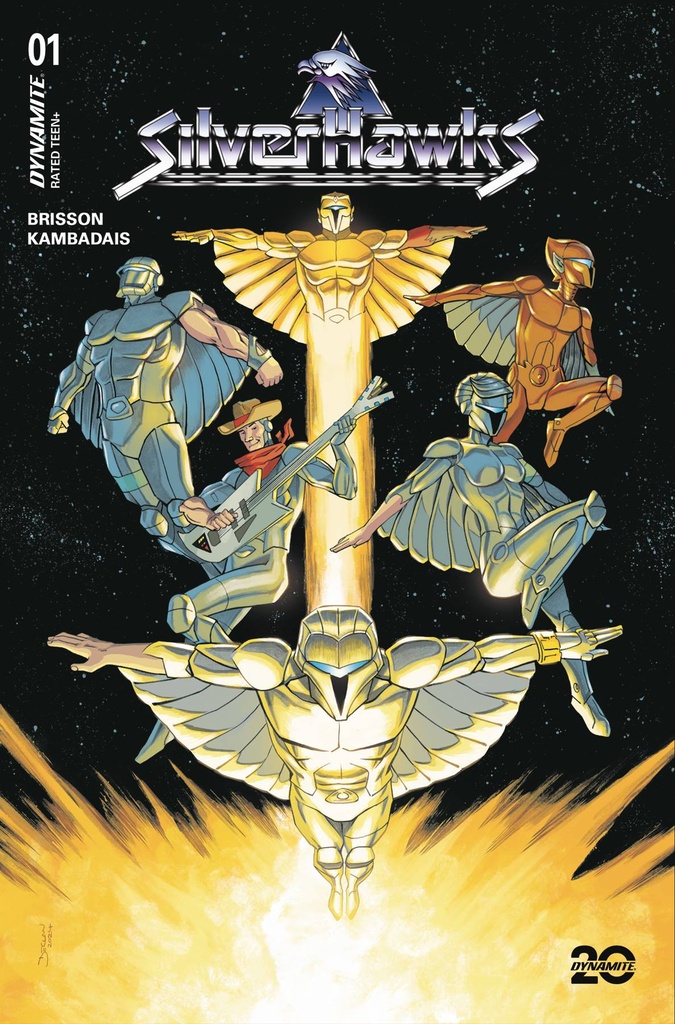 SilverHawks #1 (Cover E Declan Shalvey)