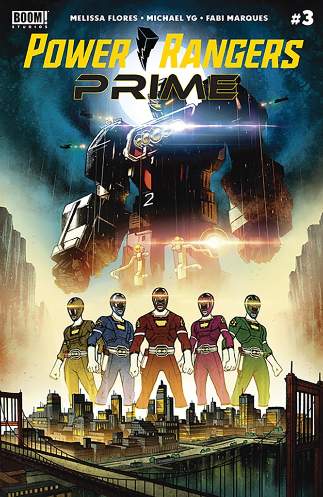 Power Rangers Prime #3 (Cover B Danny Earls)