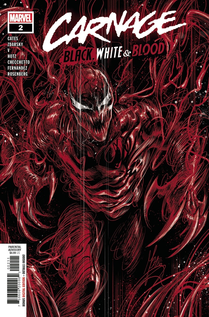 Carnage: Black White & Blood #2 of 4