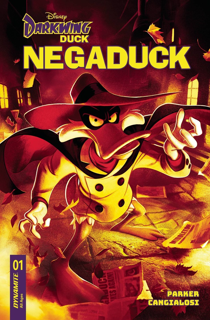 Negaduck #1 (Joshua Middleton Fiery Dynamite Exclusive Variant)