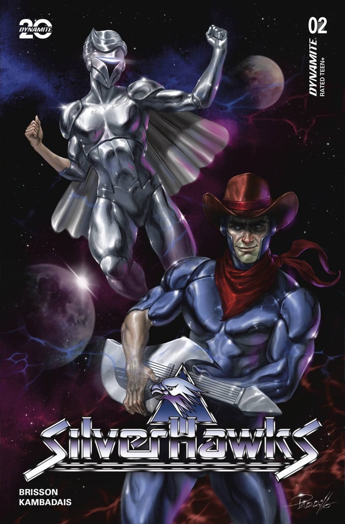 SilverHawks #2 (Cover H Lucio Parrillo Foil Variant)