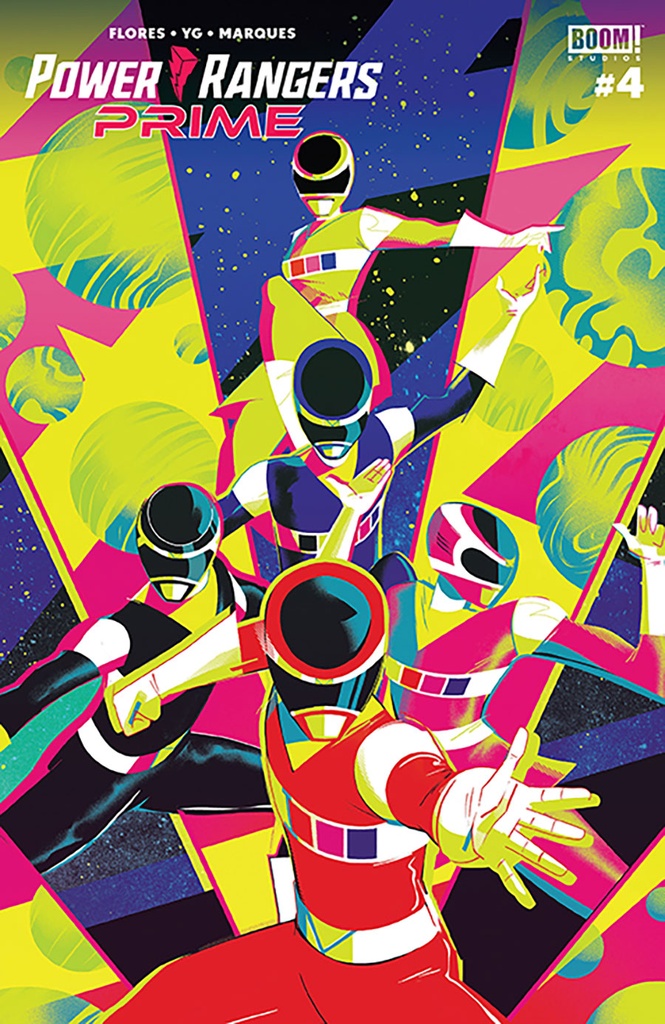 Power Rangers Prime #4 (Cover B Matt Taylor)