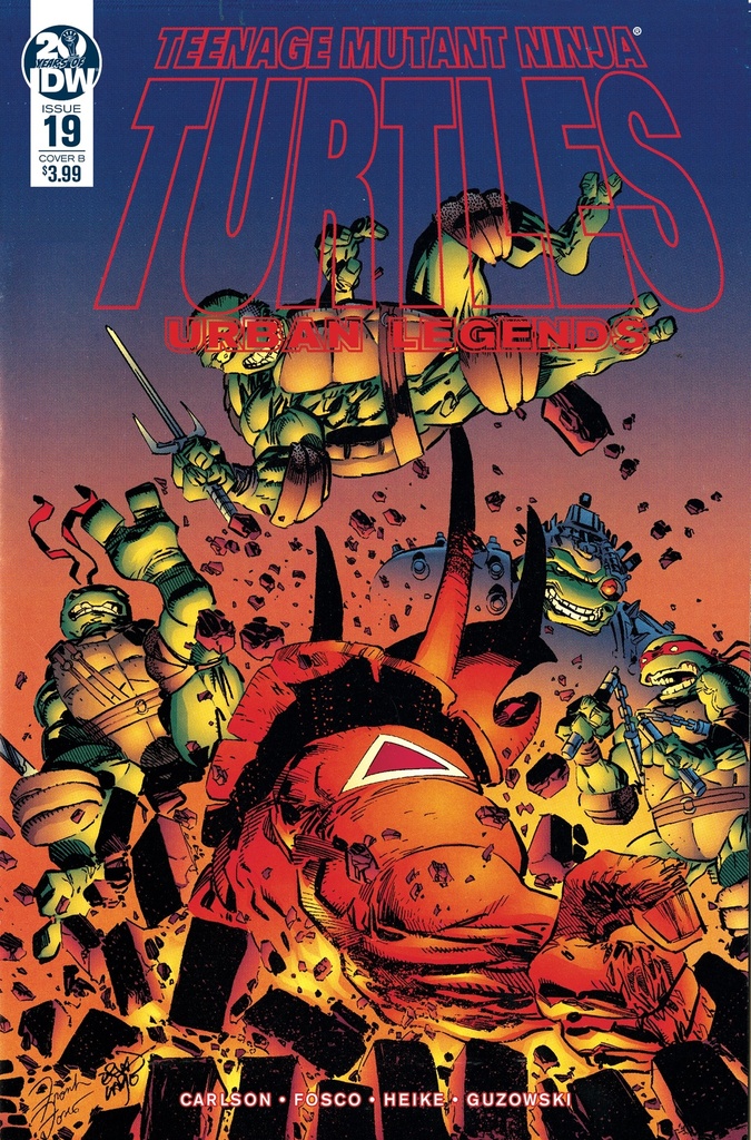 Teenage Mutant Ninja Turtles: Urban Legends #19 (Cover B Fosco & Larsen)