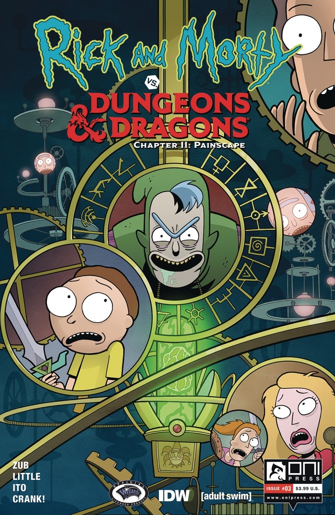 Rick and Morty vs. Dungeons & Dragons Chapter II: Painscape #3 (Cover A Ito)