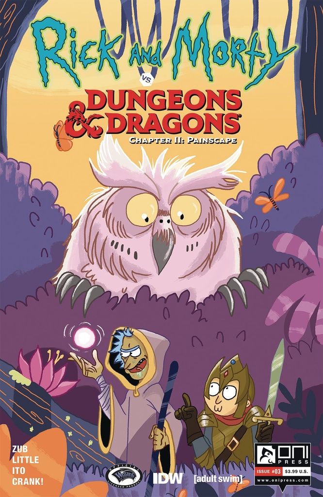 Rick and Morty vs. Dungeons & Dragons Chapter II: Painscape #3 (Cover B Allant)