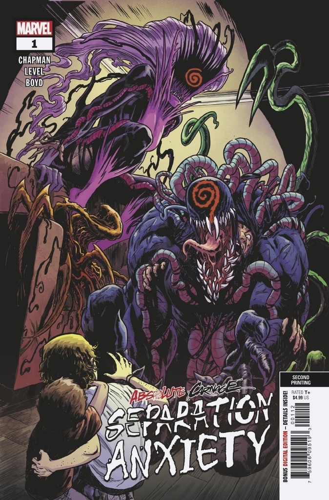 Absolute Carnage: Separation Anxiety #1 (2nd Printing Level Variant)